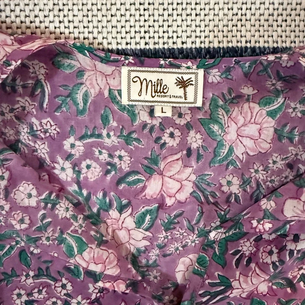 Mille Thalia top Floral in Purple - Picture 7 of 7